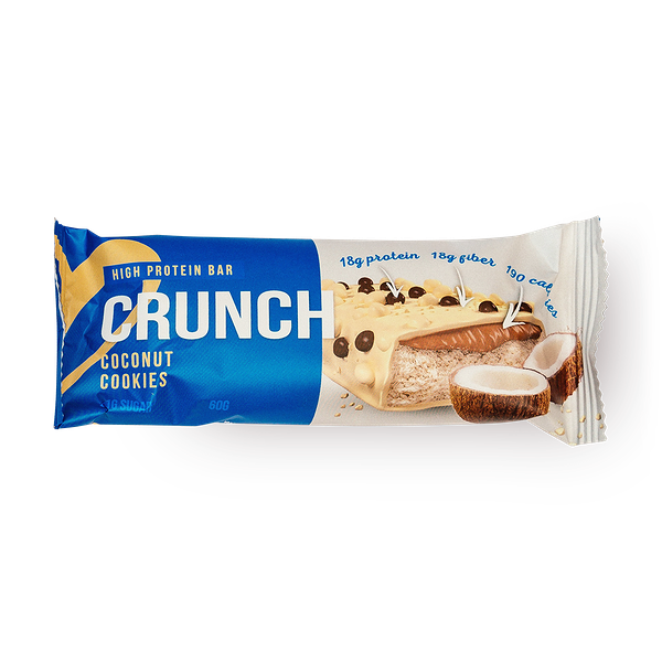 Батончик Crunch кокосовое печенье