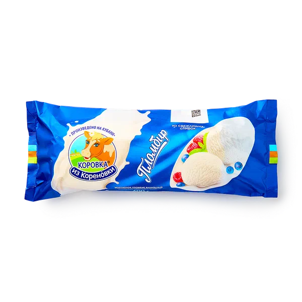 Мороженое пломбир ванильное «Коровка из Кореновки»