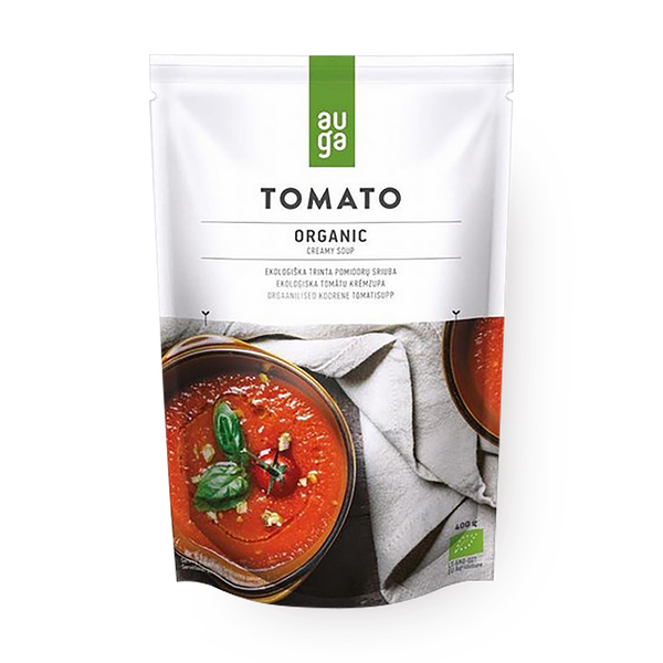 Auga Organic creamed tomato soup