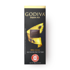 Godiva Dark chocolate 90% with cocoa solids