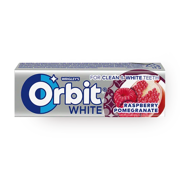Жевательная резинка Orbit White Малина-Гранат