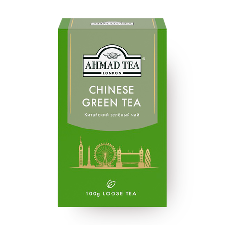 Чай зелёный Chinese Китайский Ahmad Tea листовой