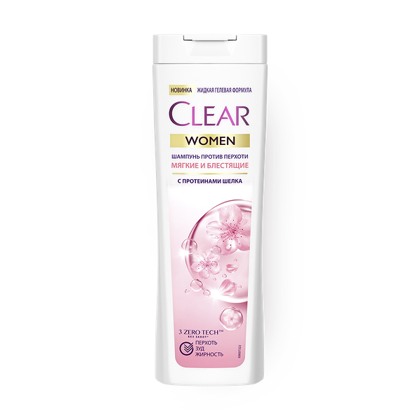 Шампунь Clear Women для повреждённых и окрашенных волос