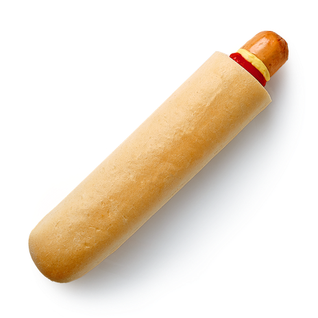 Хот-дог Французский с куриной колбаской без горчицы «Из Лавки»