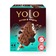 Yolo cookies and Chocolate Ice Popsicle Pack