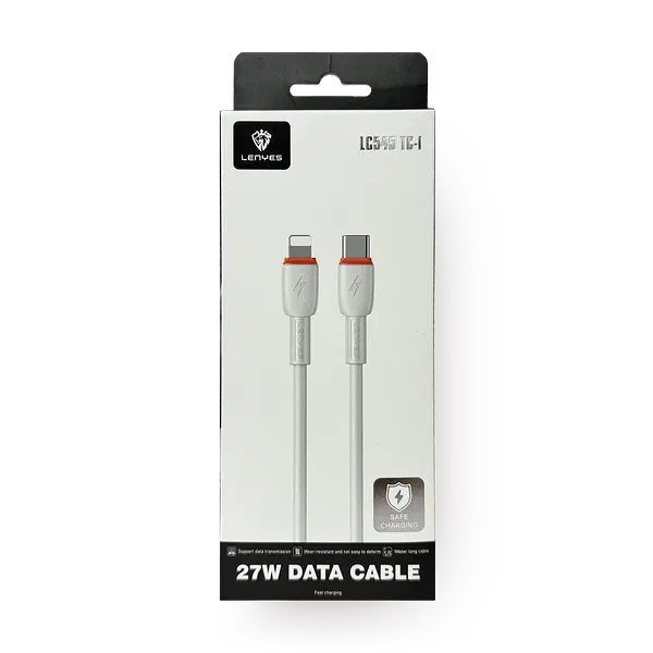Кабель Lenyes LC545 Type-C - Lightning 27W 1 м