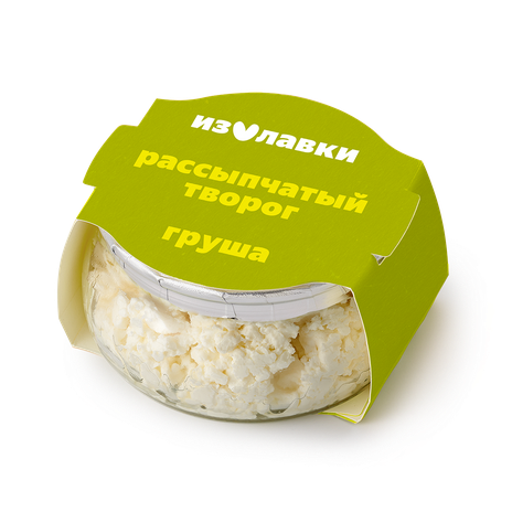 Творог рассыпчатый 4% «Из Лавки» груша