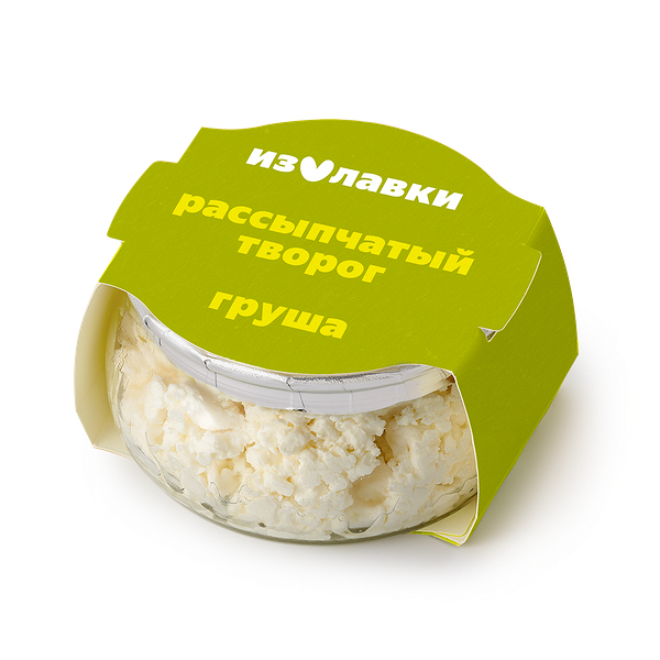 Творог рассыпчатый 4% «Из Лавки» груша