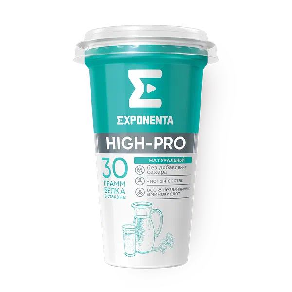 Напиток кисломолочный обезжиренный Exponenta High-Pro