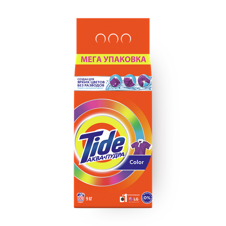 Стиральный порошок Tide Аква пудра Color