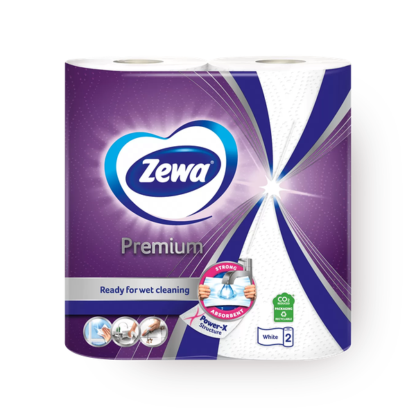 Бумажные полотенца Zewa Premium Original