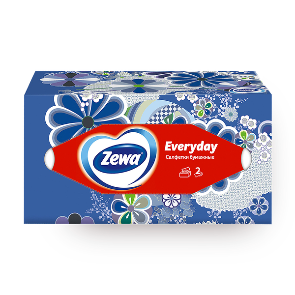 Салфетки бумажные Zewa Everyday 2 слоя
