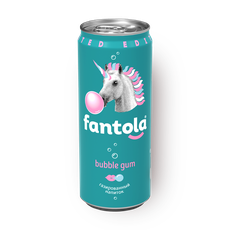 Напиток Fantola Bubble Gum газированный 330 мл — купить с доставкой из ...