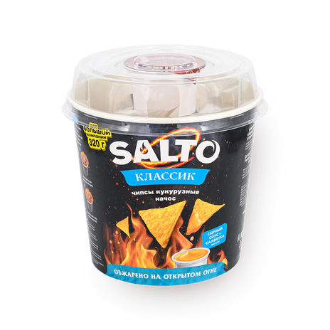 Чипсы кукурузные Начос Salto классик