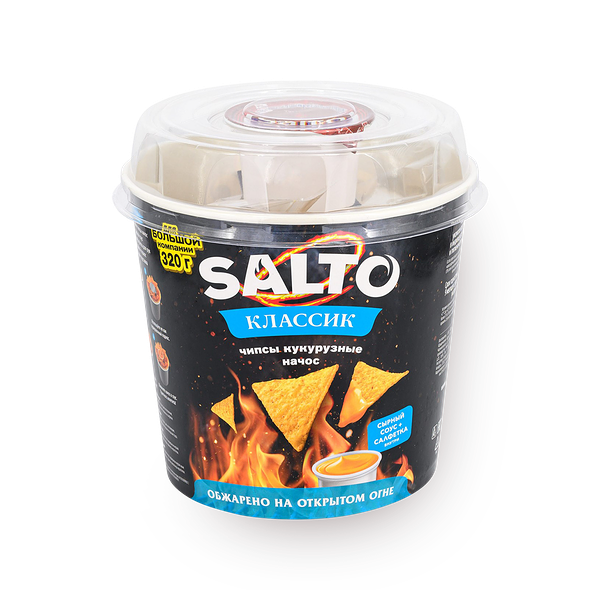 Чипсы кукурузные Начос Salto классик