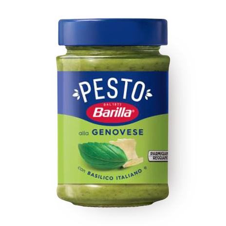 Barilla pesto sauce with Parmesan (Genovese)