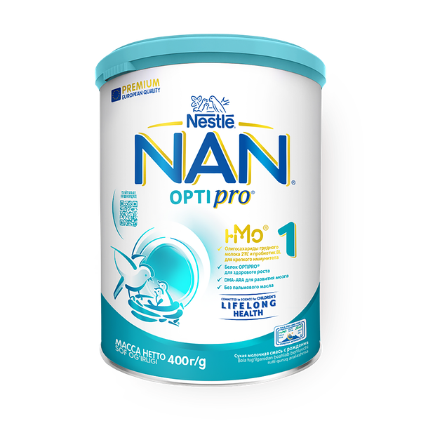 Смесь молочная сухая Nan Optipro Nestle 1 с рождения