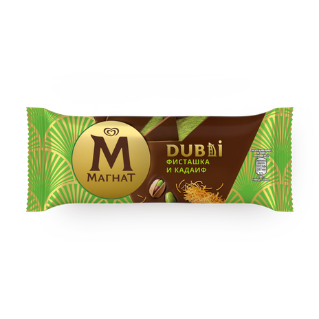 Мороженое Dubai «Магнат» Inmarko фисташка и кадаиф