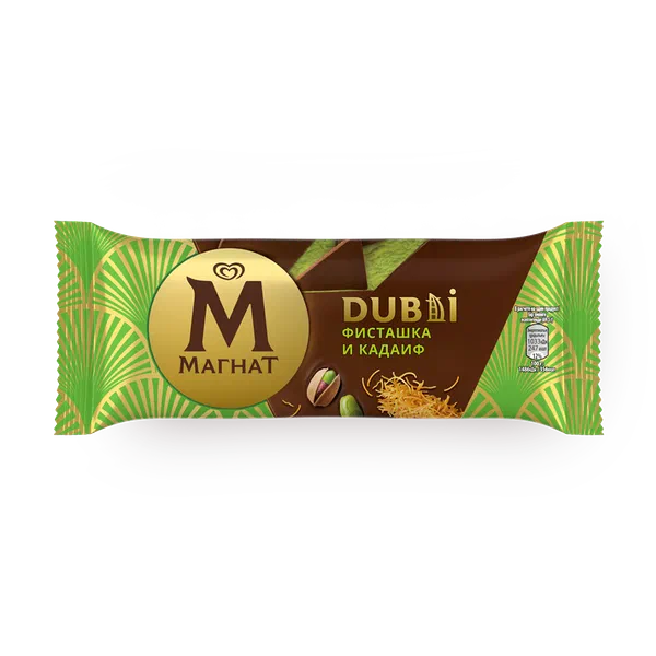 Мороженое Dubai «Магнат» Inmarko фисташка и кадаиф