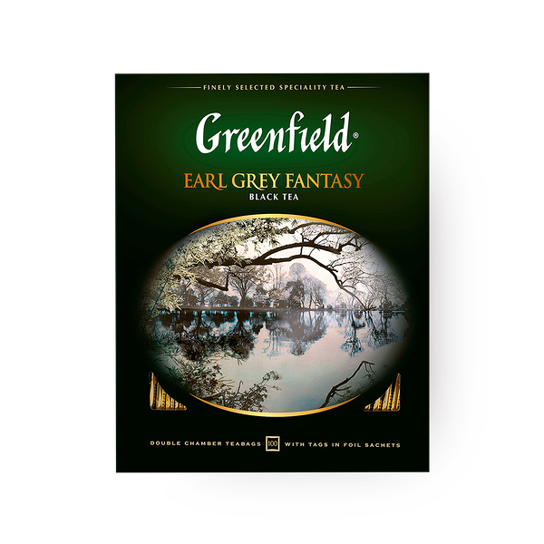 Чай чёрный Greenfield Earl Grey Fantasy в пакетиках