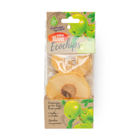 Яблоко сушёное Biorganic Ecochips