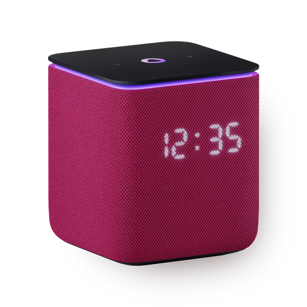 Умная колонка Яндекс Станция Миди с Алисой малиновая с Zigbee 24Вт