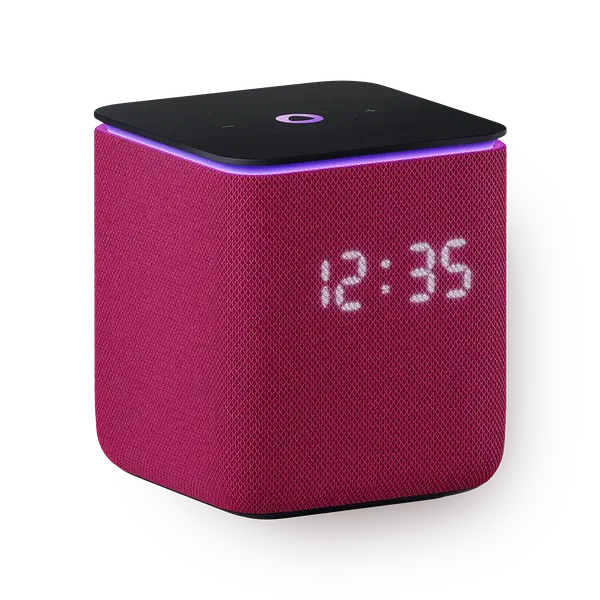 Умная колонка Яндекс Станция Миди с Алисой малиновая с Zigbee 24Вт
