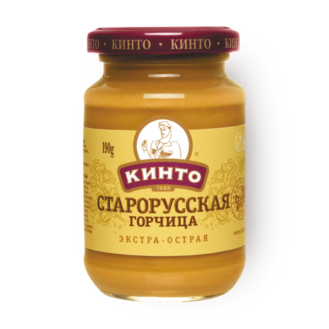 Горчица Старорусская «Кинто» экстра-острая