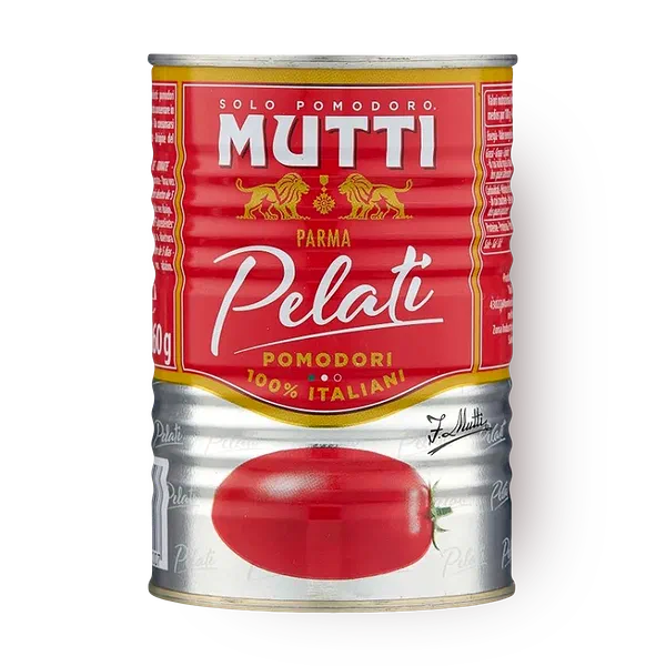 Томаты Mutti очищенные целые в томатном соке