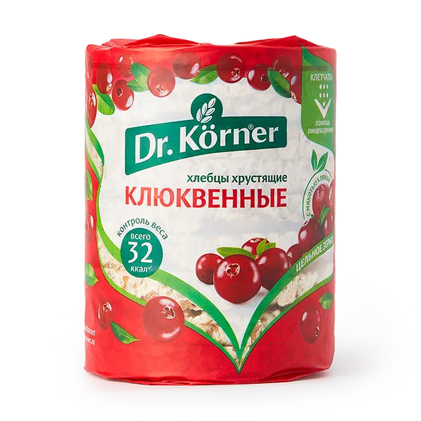 Хлебцы клюквенные Dr. Korner
