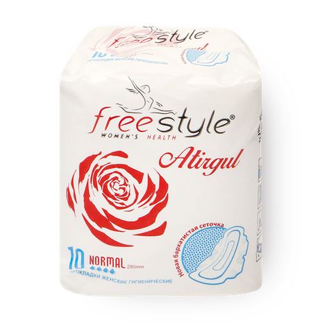 Прокладки женские гигиенические Free Style Atirgul normal