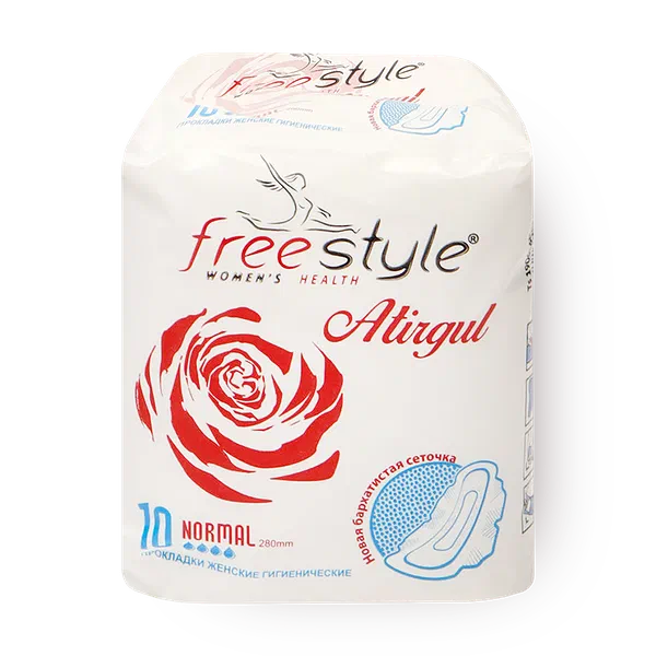 Прокладки женские гигиенические Free Style Atirgul normal
