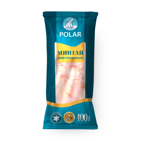 Минтай филе Polar порционное замороженное