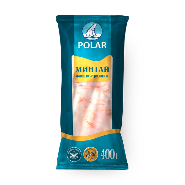 Минтай филе Polar порционное замороженное