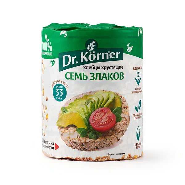 Хлебцы семь злаков Dr. Korner