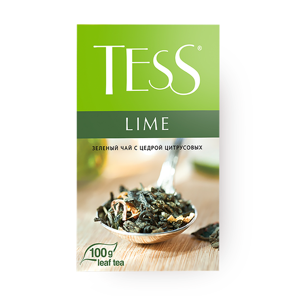 Чай зелёный Tess Lime листовой
