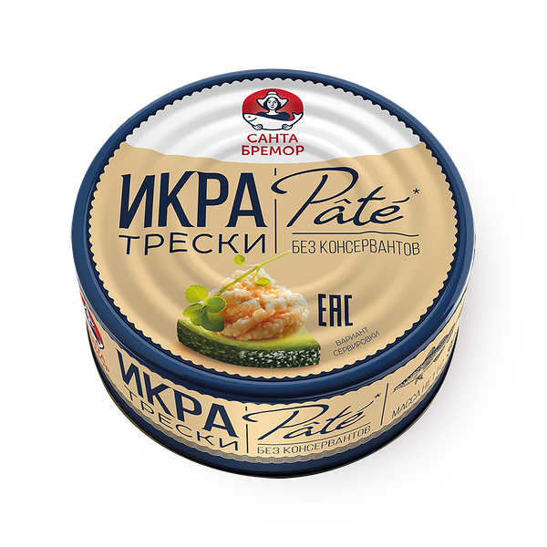 Икра трески санта бремор