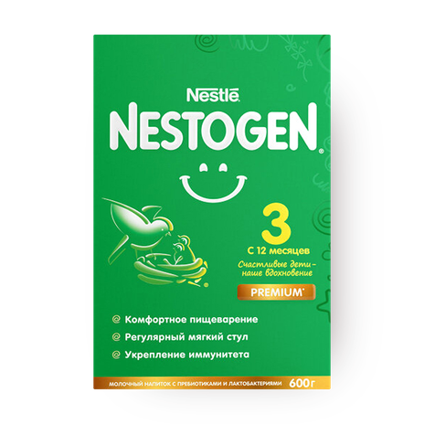 Смесь молочная сухая Nestogen 3 с 12 месяцев