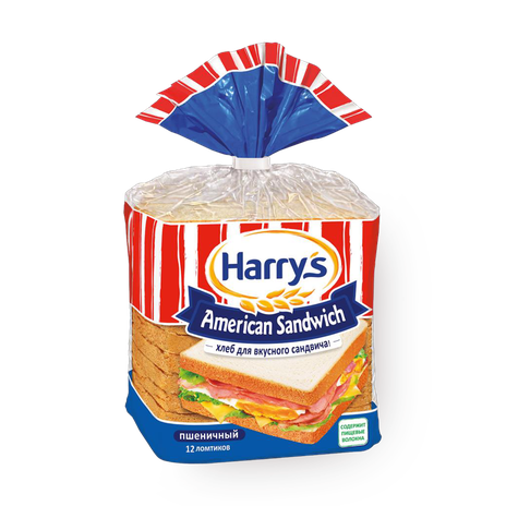 Хлеб пшеничный American Sandwich Harry's