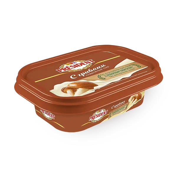 Сыр плавленый с грибами 45% President
