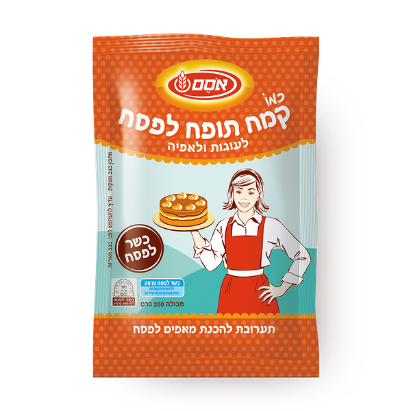 קמח עוגה אסם תופח מאליו