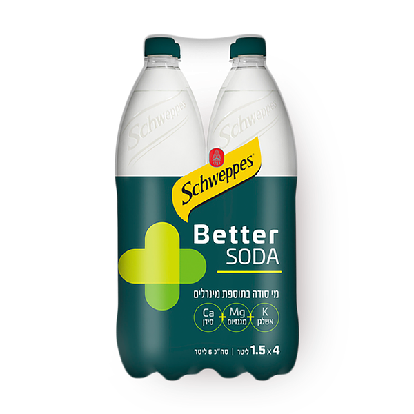 Schweppes Better soda with added minerals pack