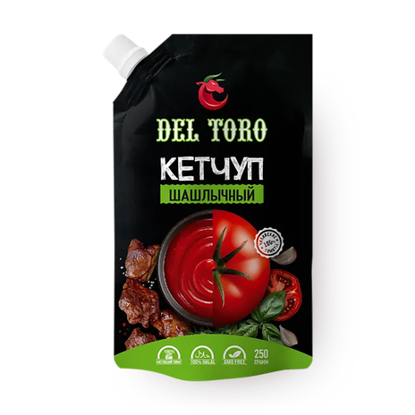 Кетчуп томатный Del Toro Шашлычный
