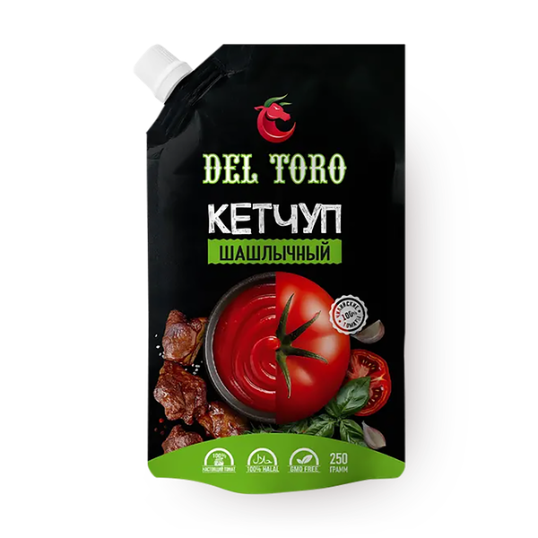 Кетчуп томатный Del Toro Шашлычный
