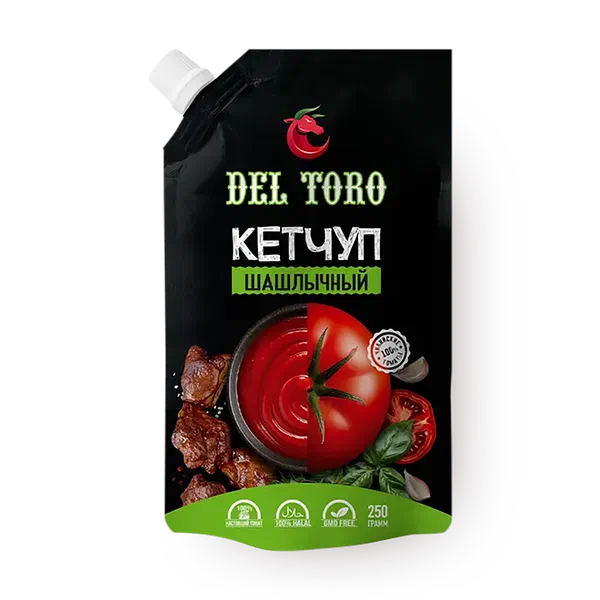 Кетчуп томатный Del Toro Шашлычный