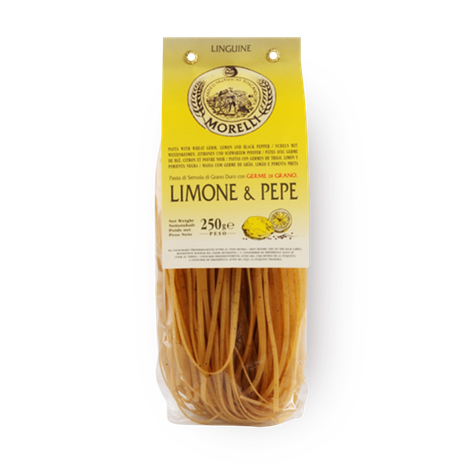 Pasta lemon and pepper linguine