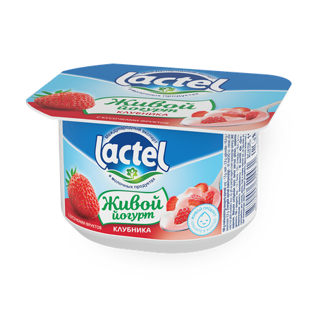 Йогурт питьевой Клубника Lactel 1.5%