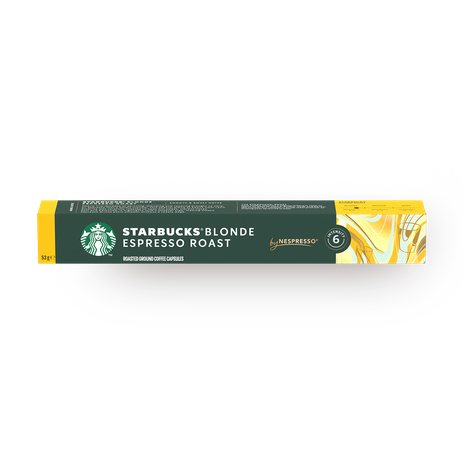 Starbucks Blonde espresso capsules