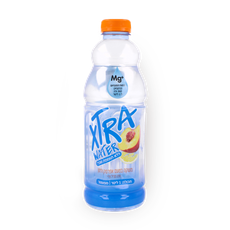 XTRA Water peach lemon flavor