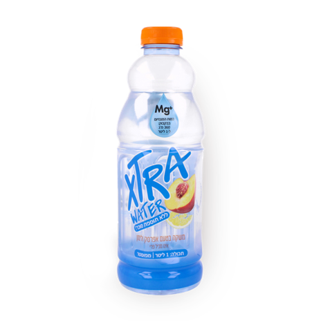XTRA Water peach lemon flavor